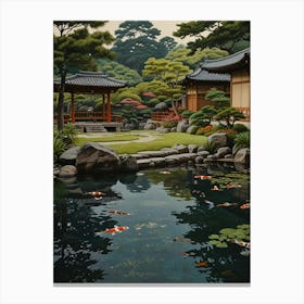 Japanese Garden 5 Canvas Print