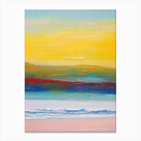 Werri Beach, Australia Bright Abstract Canvas Print