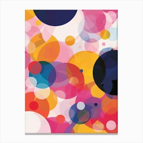 Abstract Circles 49 Canvas Print