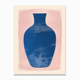 Blue Vase Canvas Print