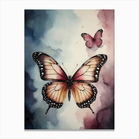 Butterfly Painting Canvas Print