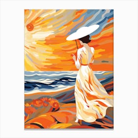 Sunset Painting 3 Canvas Print