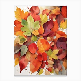 Autumn Leaves 3 Canvas Print