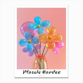Dreamy Inflatable Flowers Poster Forget Me Not 1 Canvas Print