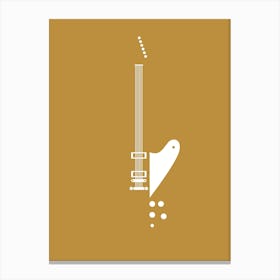 Guitar Art - FB Style Canvas Print