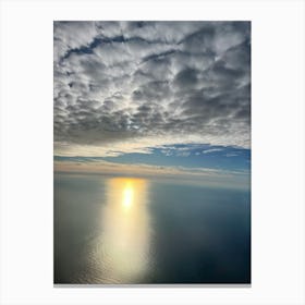 Flying high amongst the clouds Canvas Print