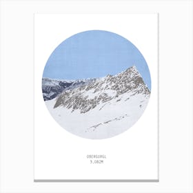Obergurgl Hochgurgl Austria Mountain Canvas Print