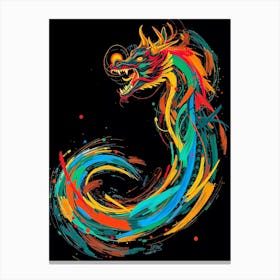 Dragon Painting 12 Canvas Print