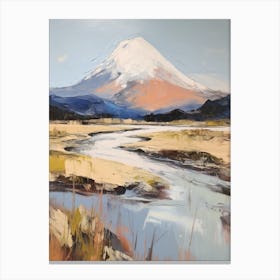 Ben Alder Scotland 1 Mountain Painting Canvas Print