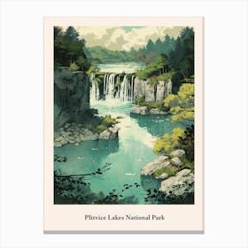 Plitvice Lakes National Park Canvas Print