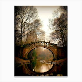Bridge Over The Water Canvas Print