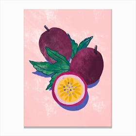 Passion Fruit 3 Canvas Print