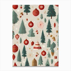 Christmas Background 1 Canvas Print