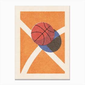 Balls Basketball   Indoor 2 Canvas Print