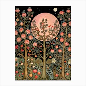 William Morris Pomegranate Trees 1 Canvas Print