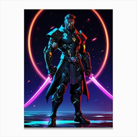 Overwatch Character Canvas Print