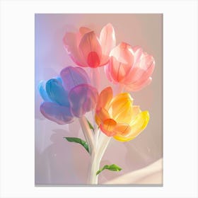 Dreamy Inflatable Flowers Peony 2 Canvas Print