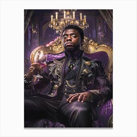 Black Panther 3 Canvas Print