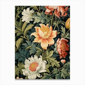 Floral Wallpaper 77 Canvas Print