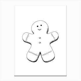 Gingerbread Man Stampe su tela