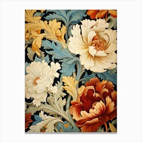 Floral Wallpaper 37 Canvas Print