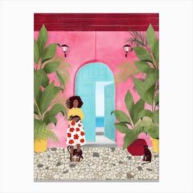 Cartagena Life Canvas Print