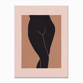 Minimal Thighs 2 Canvas Print