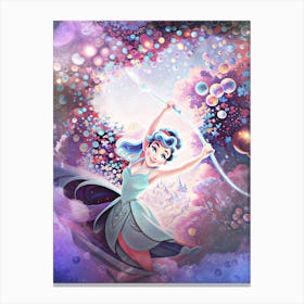 Princess And The Frog Canvas Print