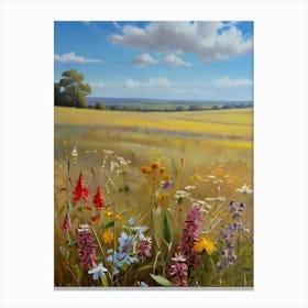 Wildflower Meadow Canvas Print