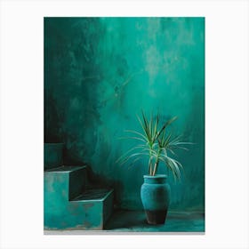 Green Wall Canvas Print Canvas Print