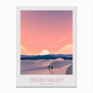 Deathvalley Canvas Print
