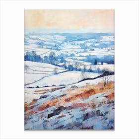 Dartmoor National Park England 3 Canvas Print