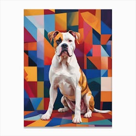 American Bulldog Canvas Print