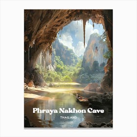 Phraya Nakhon Cave Thailand Travel Art Toile