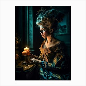 Victorian Lady Canvas Print