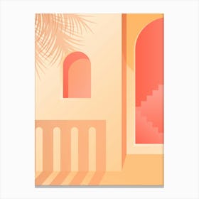 Cairo, Egypt — boho travel poster Canvas Print