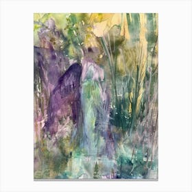 Watercolour On Paper Canvas Print