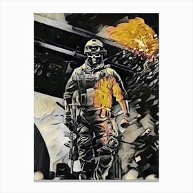 Sniper Canvas Print