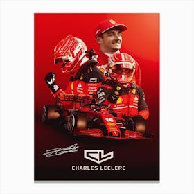 Charles Leclerc 1 Canvas Print