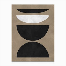 Modern geometric shapes 15 Canvas Print