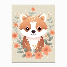 Cute Fox Canvas Print