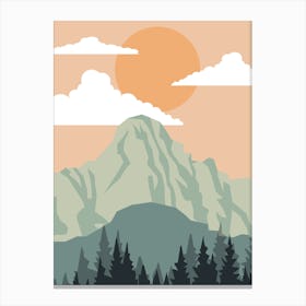 Mountain Landscape 20 Canvas Print