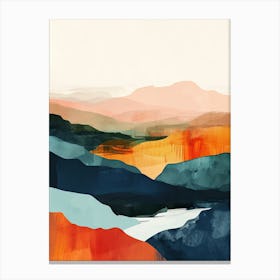 Peaks Canvas Print