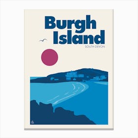 Burgh Island, South Devon 1 Canvas Print