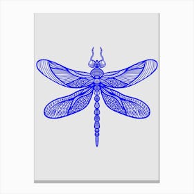 Dragonfly Pattern Canvas Print