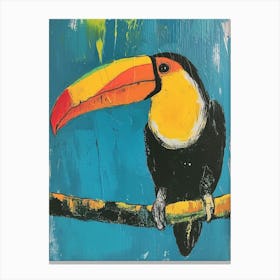 Toucan Pop Art Style 1 Canvas Print