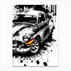 Car Painting 5 Canvas Print