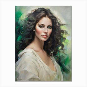 Beautiful Woman Canvas Print