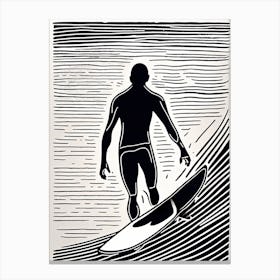 Surfing art, 227 Canvas Print