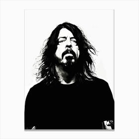 Dave Grohl Foo Fighters 5 Canvas Print